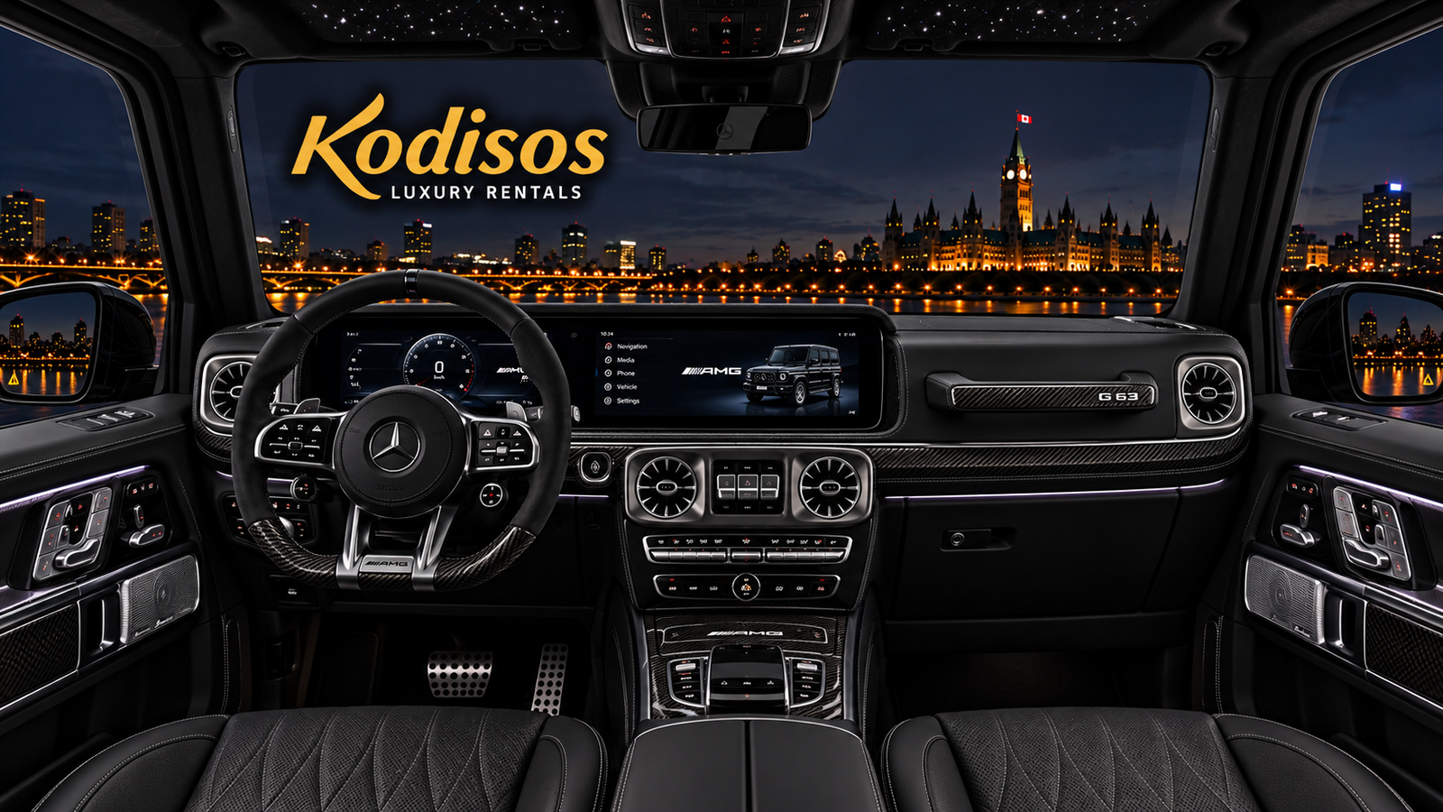 Mercedes G63 G Wagon Matte Black