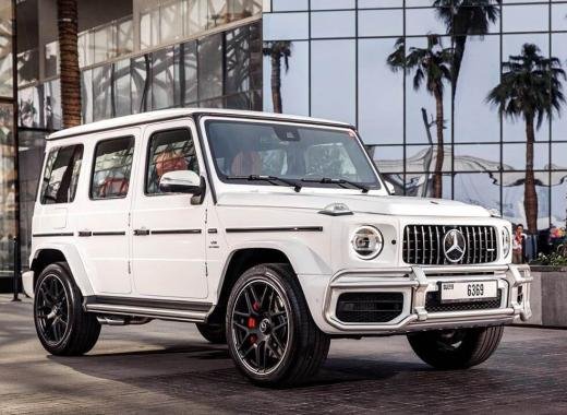 Mercedes G63 G Wagon WHITE